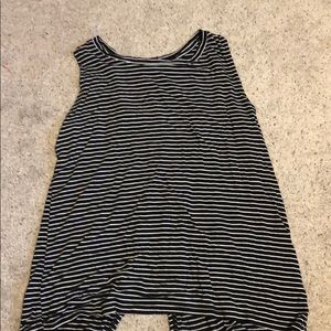 Striped tank top
